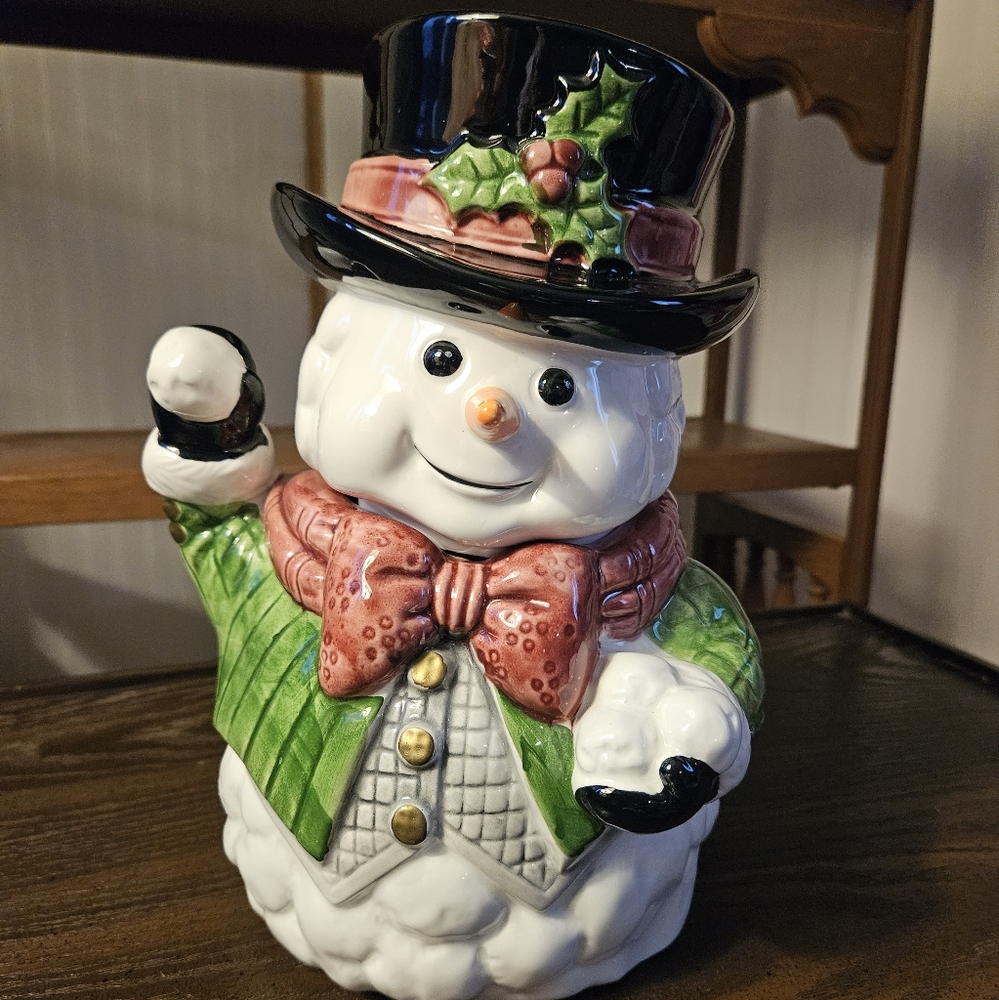 FITZ & FLOYD COOKIE JAR